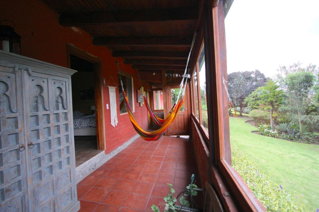 Villa Hacienda El Rejo Machachi Esterno foto