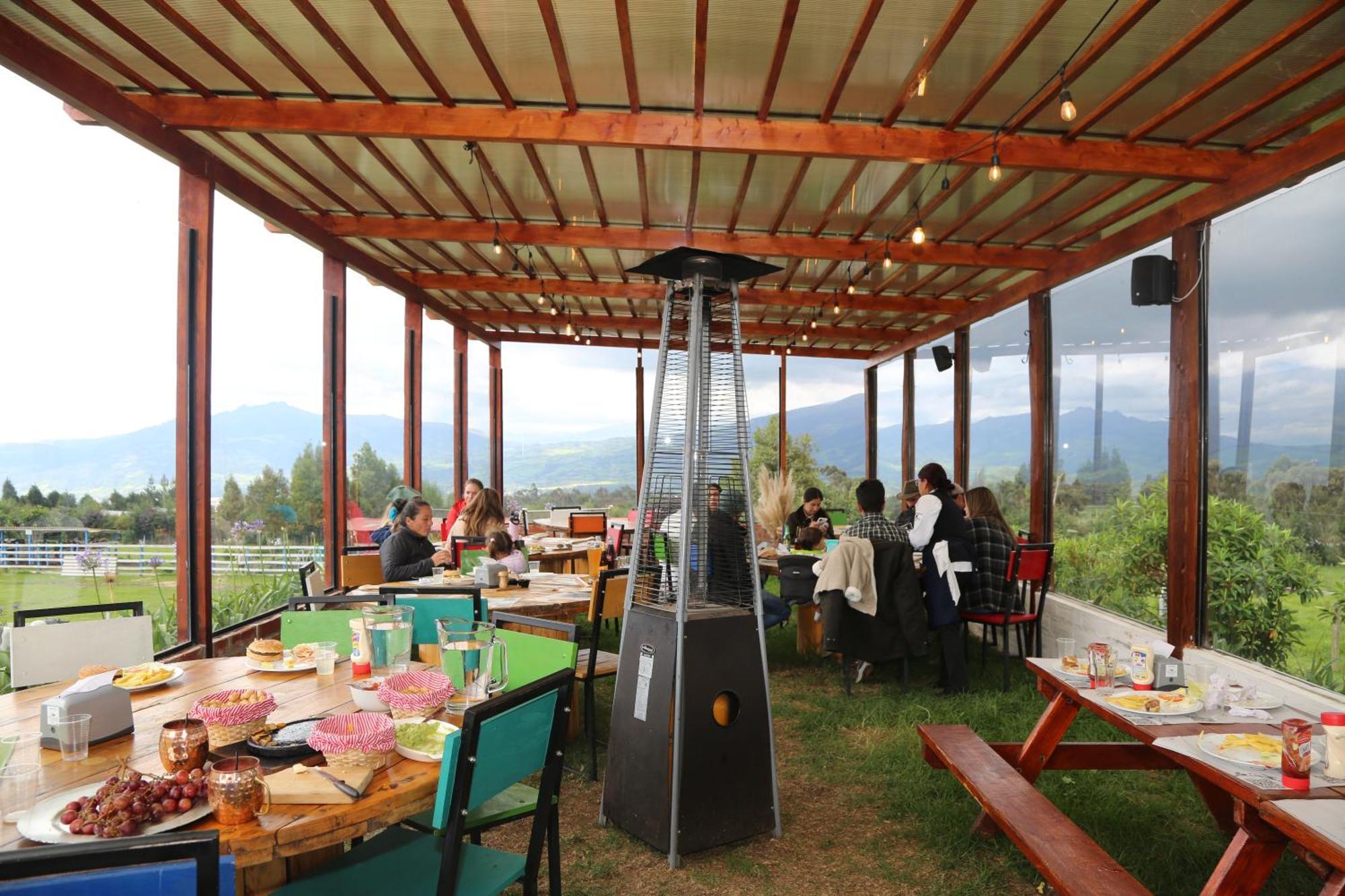 Villa Hacienda El Rejo Machachi Esterno foto