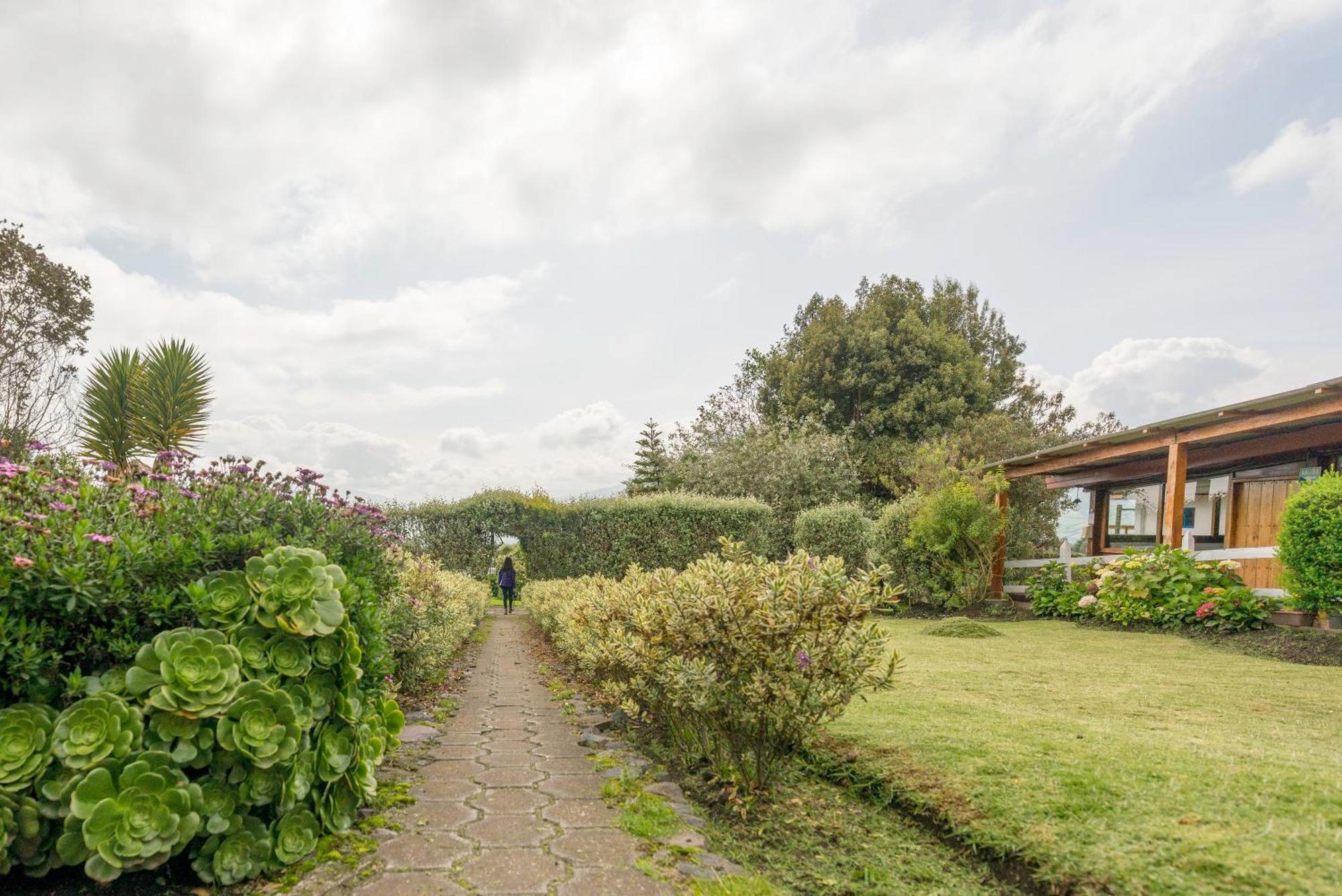 Villa Hacienda El Rejo Machachi Esterno foto