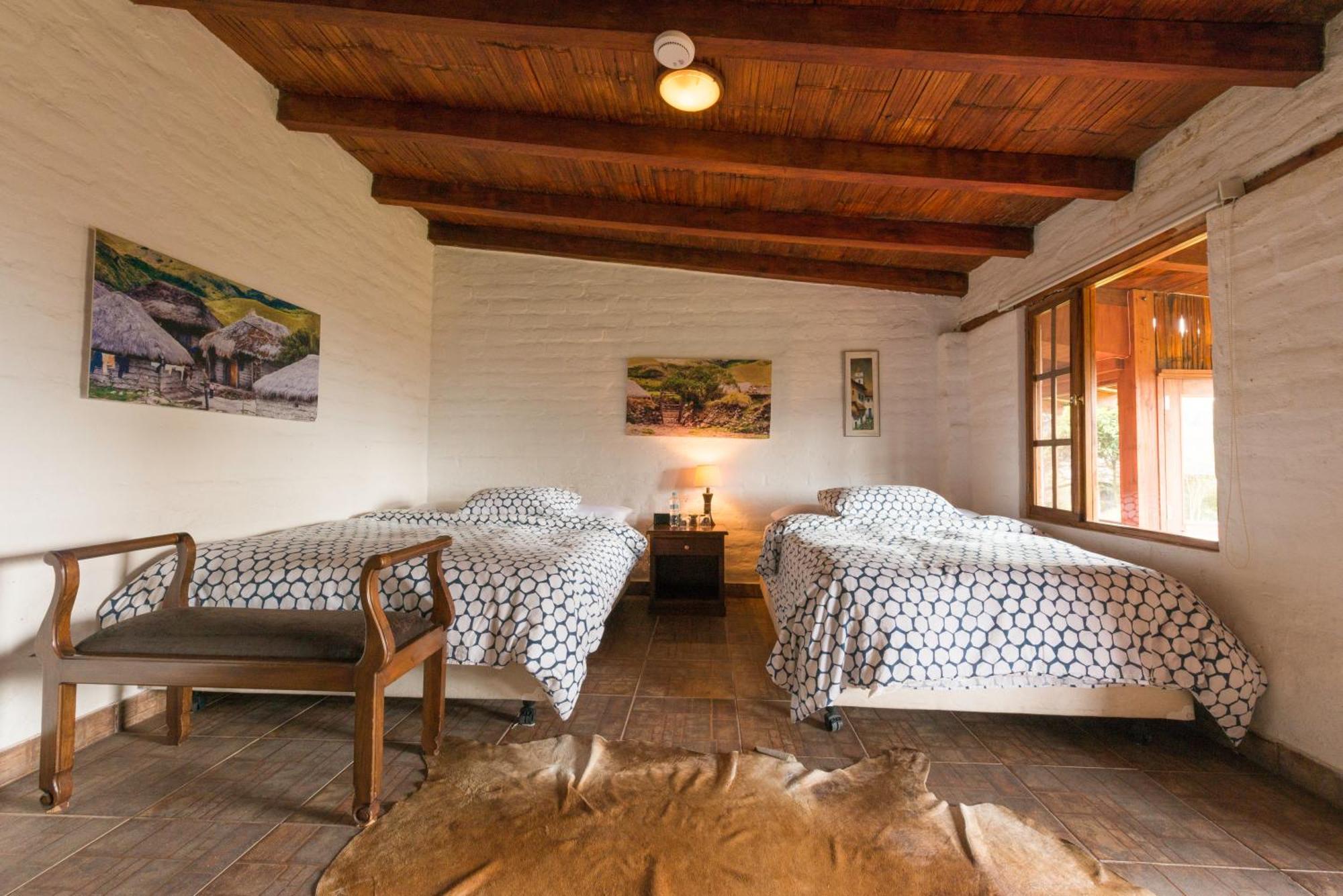Villa Hacienda El Rejo Machachi Esterno foto