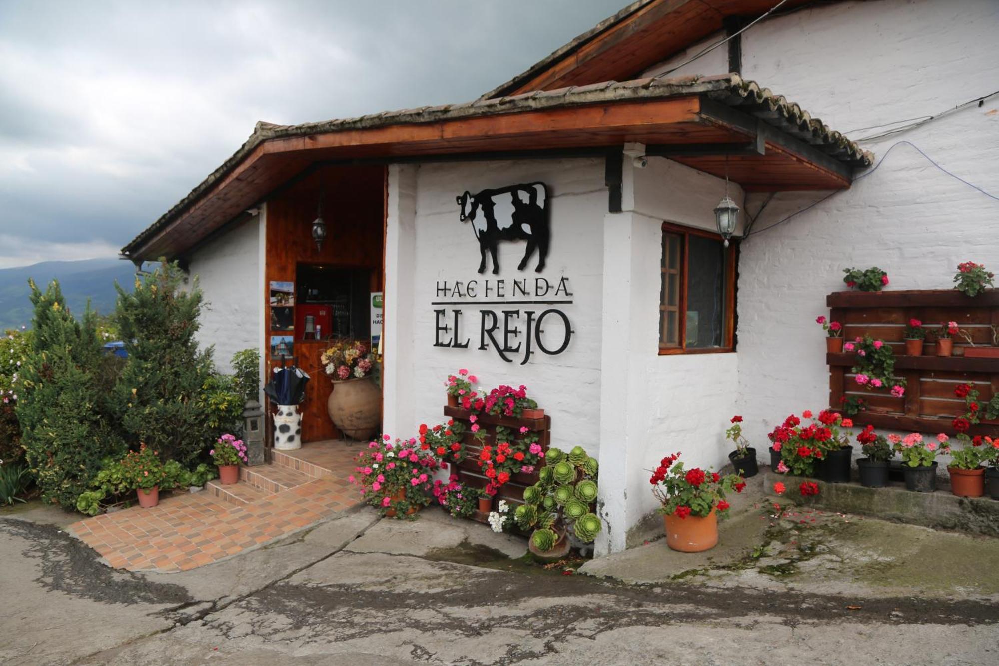 Villa Hacienda El Rejo Machachi Esterno foto