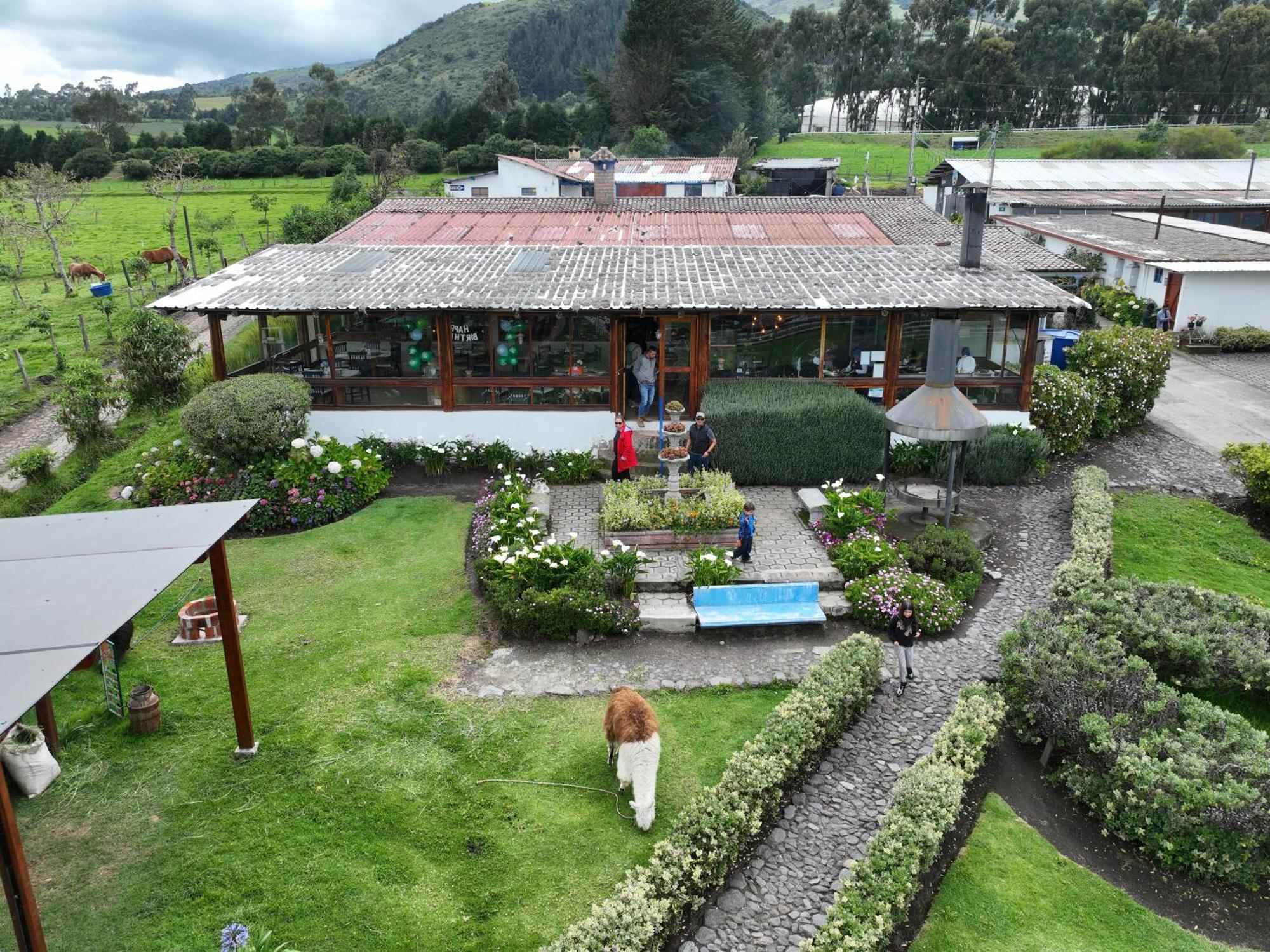 Villa Hacienda El Rejo Machachi Esterno foto