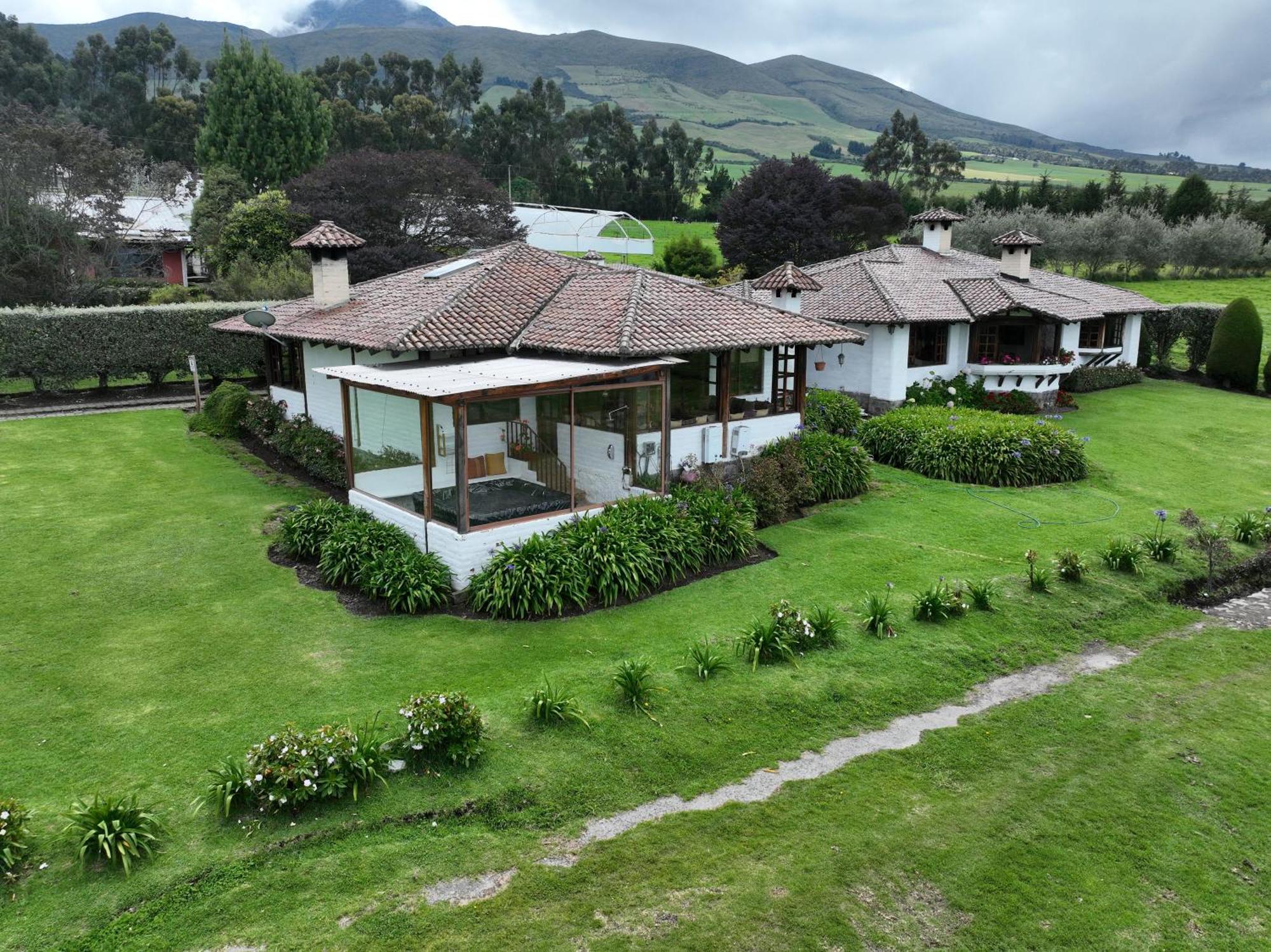 Villa Hacienda El Rejo Machachi Esterno foto